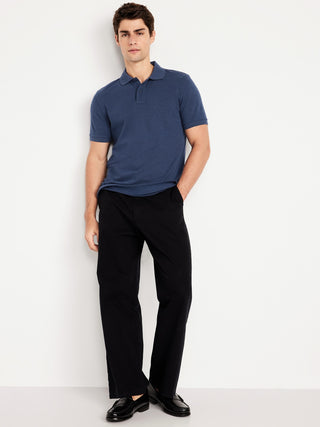 Polo Manga Corta con Botones de Algodón