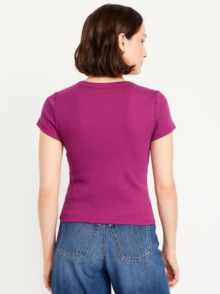 Camiseta Manga Corta Ajustada