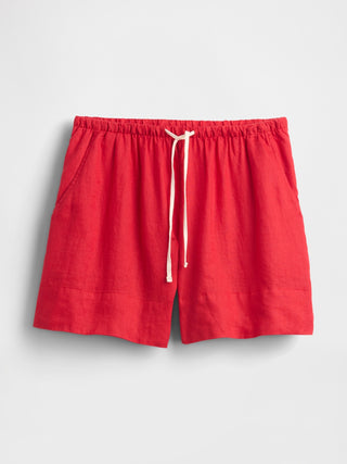 Short con Cintura Elástica y Bolsillos