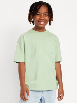 Camiseta Manga Corta con Bolsillo, Niño