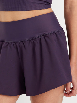 Short Deportivo Talle Alto con Cintura Elástica