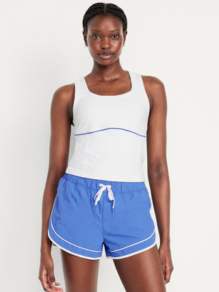 Camiseta Deportiva con Espalda Cruzada.