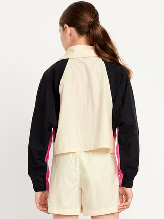 Chaqueta Deportiva con Cremallera y Bolsillos, Niña