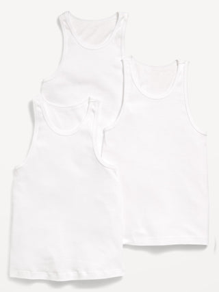 Rib-Knit Tank Top 3-Pack for Boys.