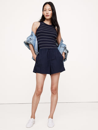 Camiseta Acanalada sin Mangas