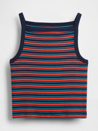 Camiseta Escote Cuadrado de Algodón