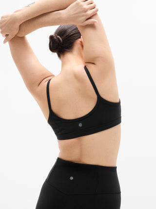 Sujetador Deportivo con Escote Cuadrado