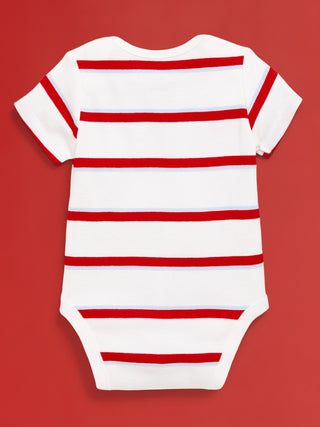 Body Manga Corta Colección Disney Mickey Mouse, Bebé