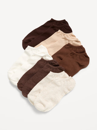 Paquete de 6 Calcetines con Estampado, Mujer