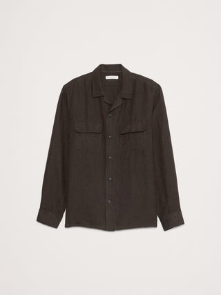 Camisa Manga Marga de Lino