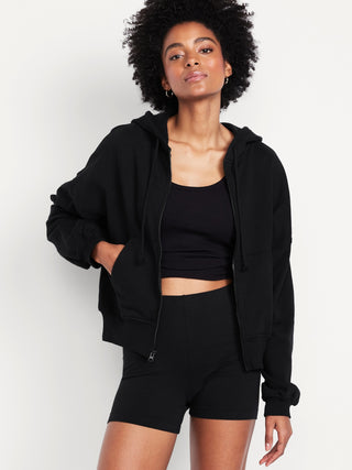 Sudadera con Capucha y Cremallera