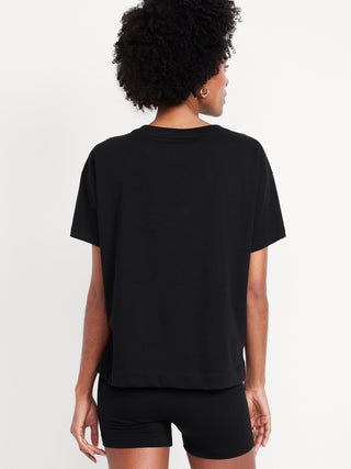 Camiseta Manga Corta con Cuello V