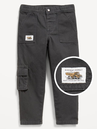 Pantalón con Parche Bordado de Algodón, Niño