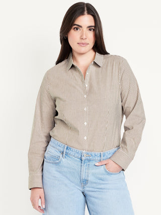 Camisa Manga Larga Estampado Rayas
