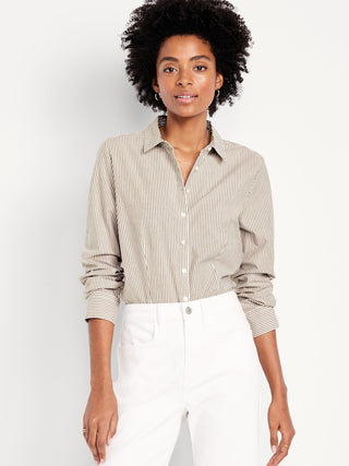 Camisa Manga Larga Estampado Rayas