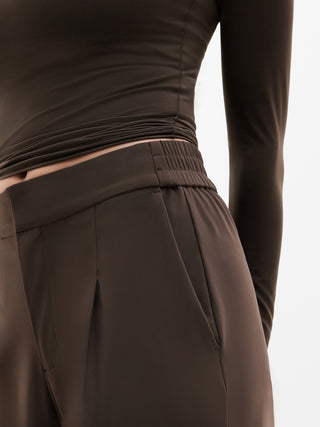 Pantalón Talle Alto con Bolsillos