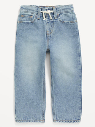 Jeans con Cintura Elástica y Bolsillos, Bebé