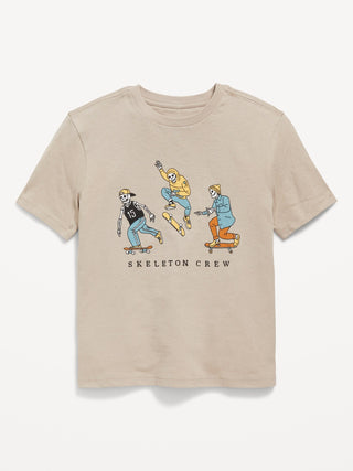 Camiseta Manga Corta con Gráfico, Niño