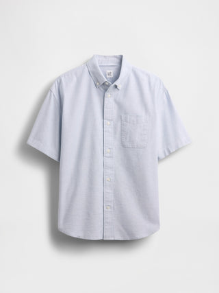Camisa Oxford holgada para niños.