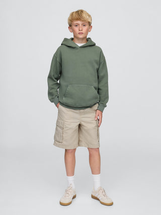 Shorts cargo fáciles de ripstop de 7,5" para niños.
