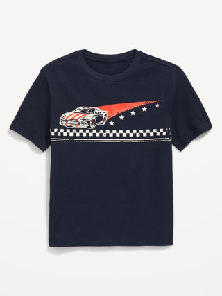 Camiseta Manga Corta con Gráfico, Niño
