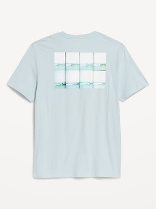Camiseta Manga Corta con Gráfico, Hombre