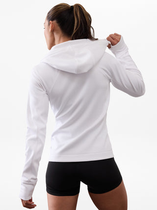 Chaqueta con cremallera completa y forro polar imparable.