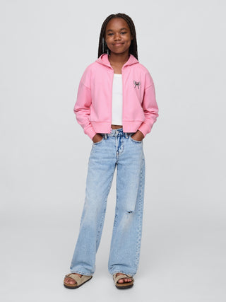 Sudadera con Cremallera Colección Disney Lilo & Stitch, Niña