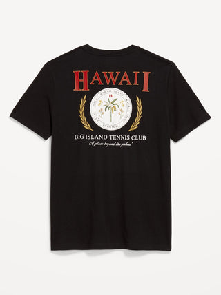 Camiseta Manga Corta con Gráfico, Hombre