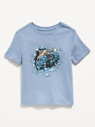 Camiseta Manga Corta con Gráfico, Bebé