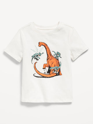 Camiseta Manga Corta con Gráfico, Bebé