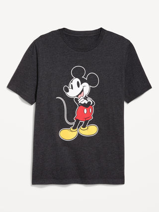 Camiseta Manga Corta con Gráfico Mickey Mouse, Hombre