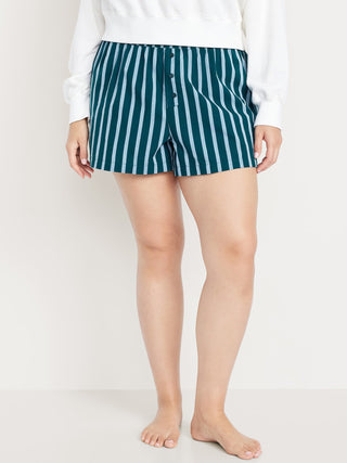 Short de Pijama con Cintura Elástica Estampado