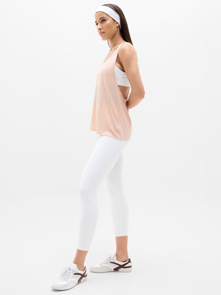 Sleeveless Crisscross Back Sports T-shirt