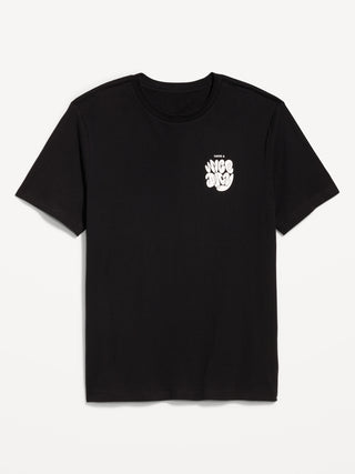 Camiseta Manga Corta con Gráfico, Hombre