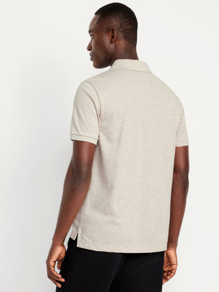 Polo Manga Corta con Botones de Algodón