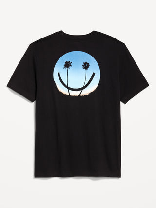 Camiseta Manga Corta con Gráfico, Hombre