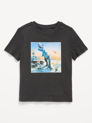 Camiseta Manga Corta con Gráfico, Bebé
