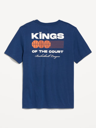 Camiseta Manga Corta con Gráfico, Hombre