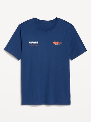 Camiseta Manga Corta con Gráfico, Hombre