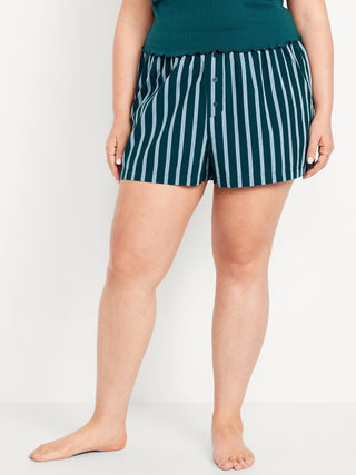 Short de Pijama con Cintura Elástica Estampado