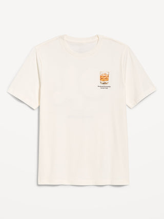 Camiseta Manga Corta con Gráfico, Hombre