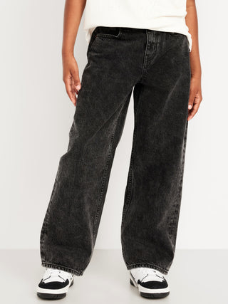 Jeans Holgados Talle Alto, Niño