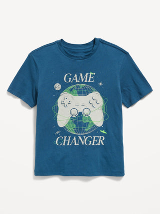 Camiseta Manga Corta con Gráfico, Niño