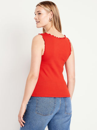 Camiseta Fruncida con Detalle de Volantes