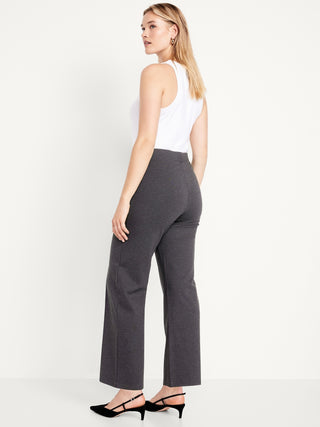 Extra High-Waisted Stevie Straight Pants.
