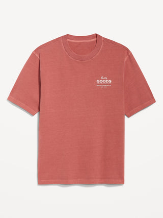 Camiseta Gráfica de Cuello Redondo