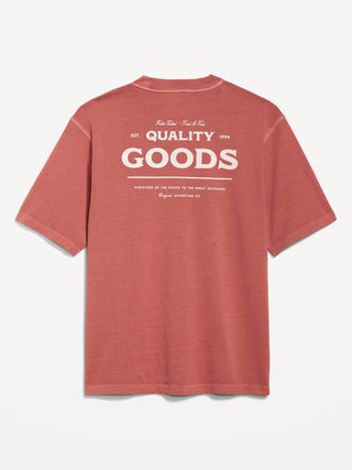 Camiseta Gráfica de Cuello Redondo