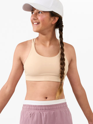Sujetador Deportivo con Espalda Cruzada, Niña