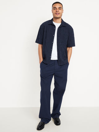 Camisa Manga Corta con Bolsillo de Algodón